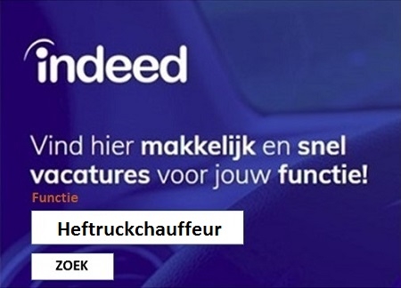 Alle heftruckchauffeur vacatures